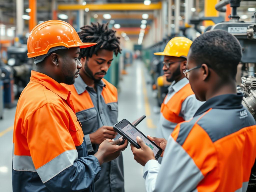 AI-powered predictive maintenance system in a Nigerian manufacturing facility AI-powered predictive maintenance system in a Nigerian manufacturing facility