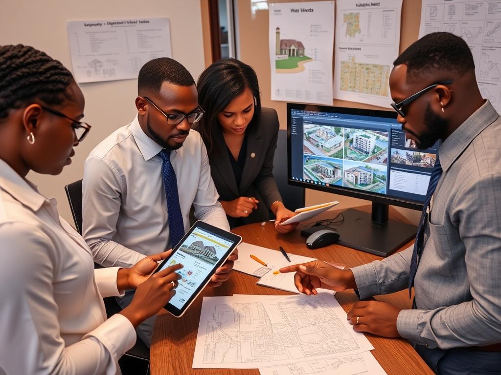AI-powered property valuation system being used by Nigerian real estate professionals AI-powered property valuation system being used by Nigerian real estate professionals