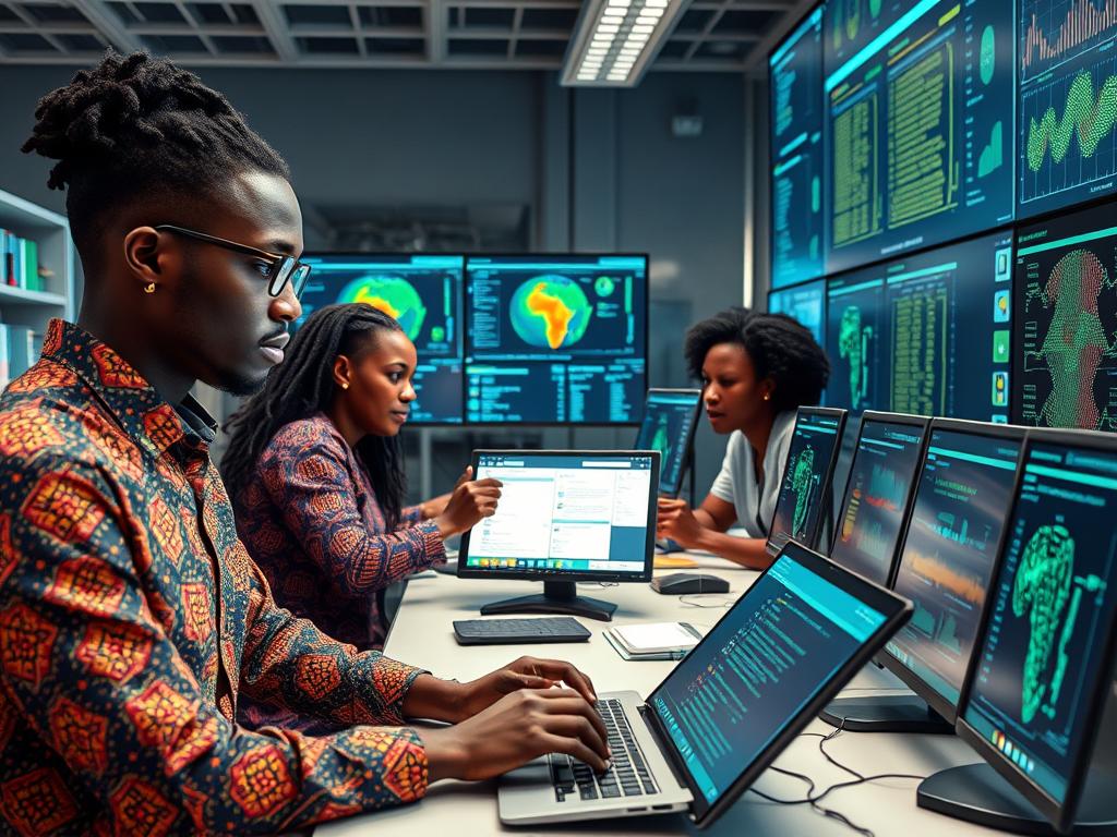 African AI researchers developing language models for indigenous African languages as part of Africa AI development