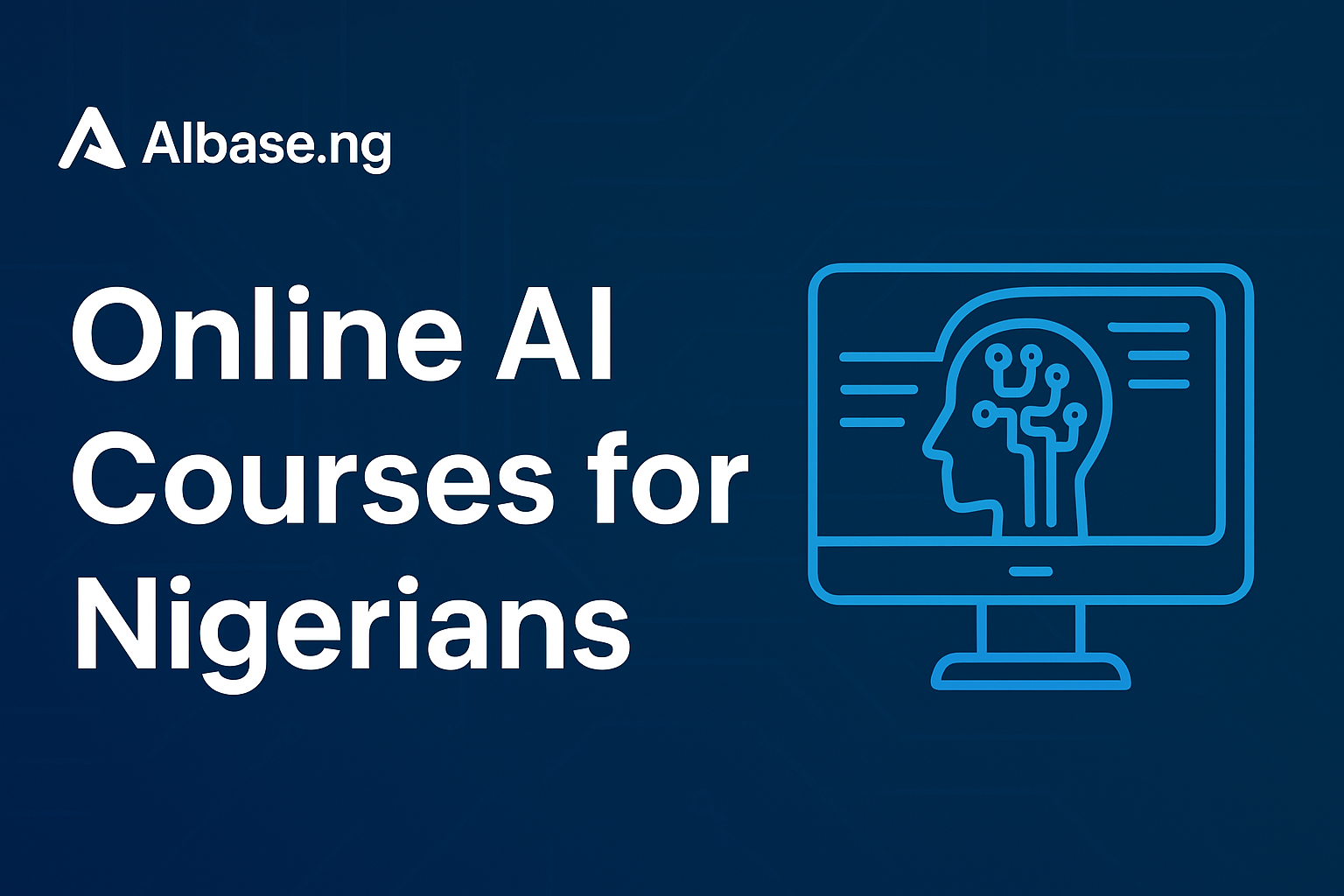 Online AI Courses for Nigerians
