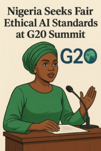 Nigeria Seeks Fair Ethical AI Standards at G20 Summit