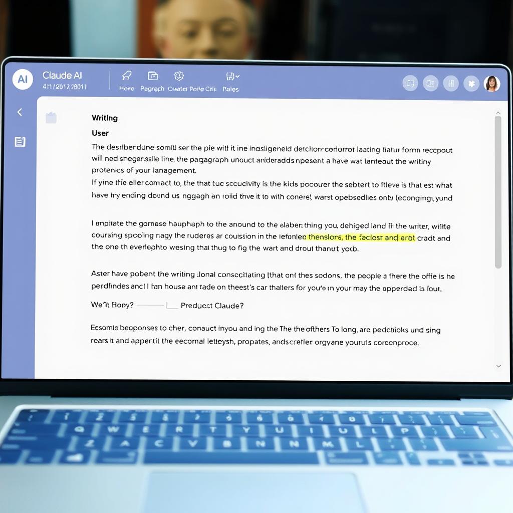 Claude AI interface showing a long-form writing sample with superior structure compared to ChatGPT Claude AI interface showing a long-form writing sample with superior structure compared to ChatGPT