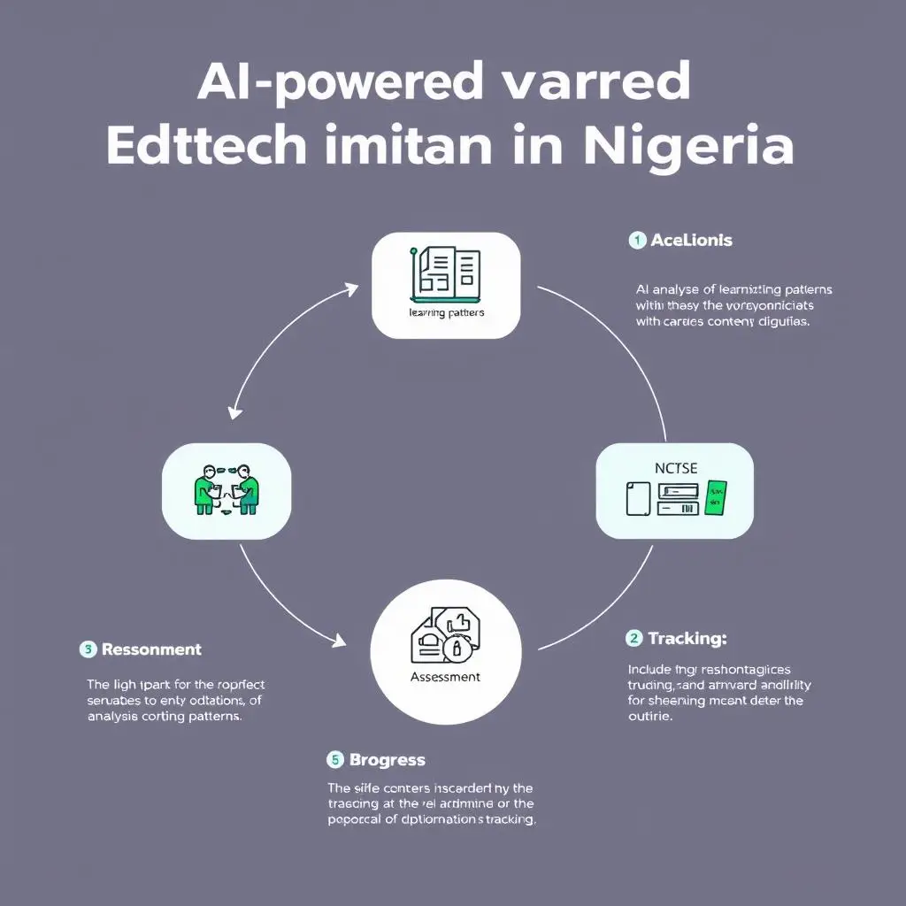 Diagram showing how AI-Powered EdTech Learning Platform works in Nigeria Diagram showing how AI-Powered EdTech Learning Platform works in Nigeria