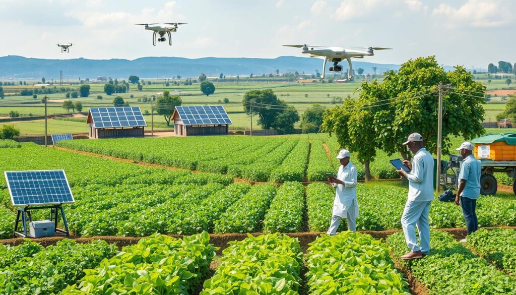 Future vision of AI-enhanced Nigerian agriculture with sustainable farming practices