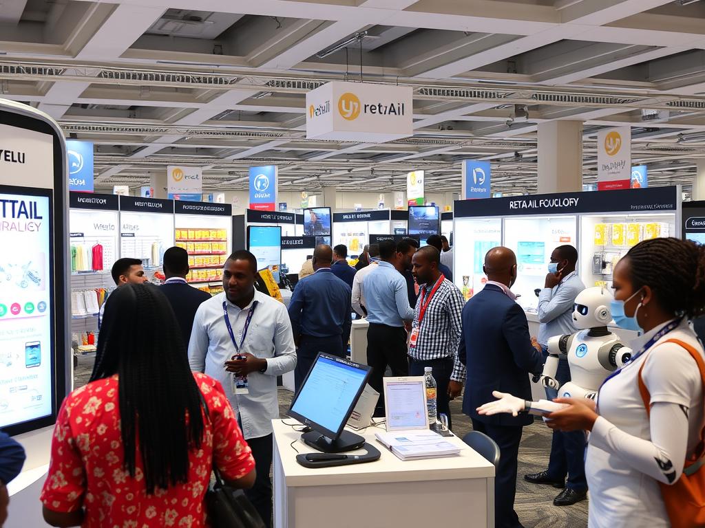 Nigerian retail technology conference showcasing AI solutions