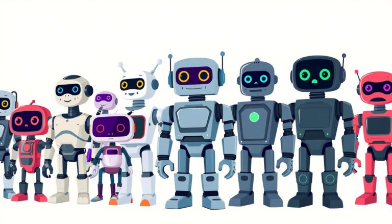 7 AI Chatbots Better Than ChatGPT According to User Surveys Various AI chatbots competing with ChatGPT shown as colorful robot characters with Claude, Gemini, and Perplexity in the foreground