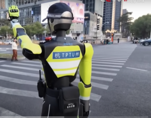 AI-Powered Robot Deployed as Traffic Officer in Hangzhou