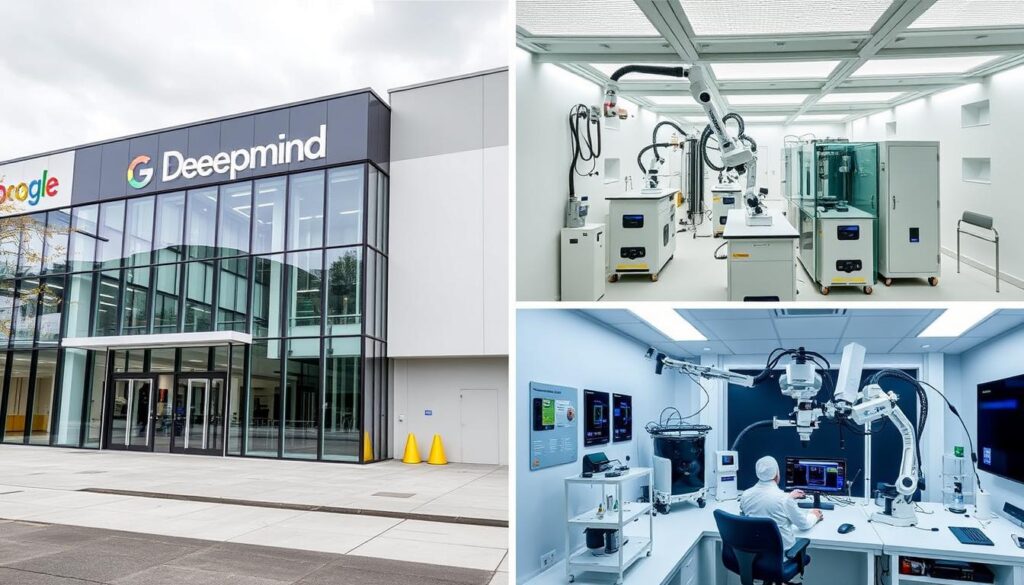 Google DeepMind's The First Automated AI Science Lab facility focusing on materials science Google DeepMind's The First Automated AI Science Lab facility focusing on materials science