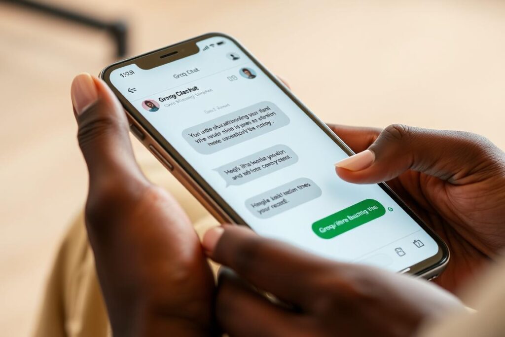 Groq Chat interface showing ultra-fast responses on a Nigerian user's device