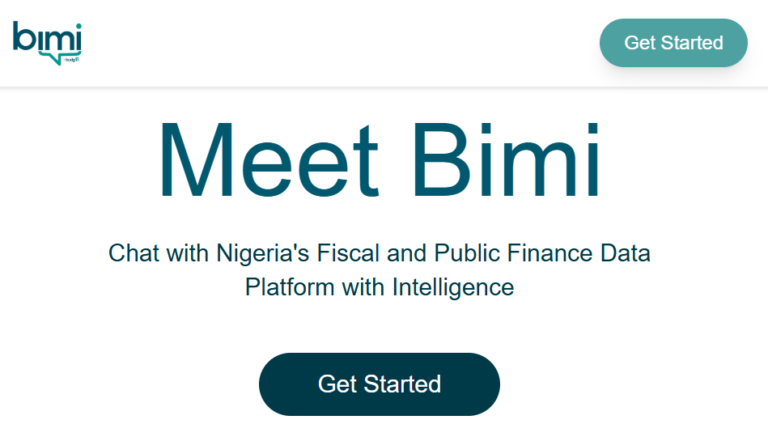 BudgIT’s AI Chatbot Bimi Launched To Expand Nig Public Finance Understanding How BudgIT’s AI Chatbot Bimi Is Expanding Public Finance Understanding Across Nigeria