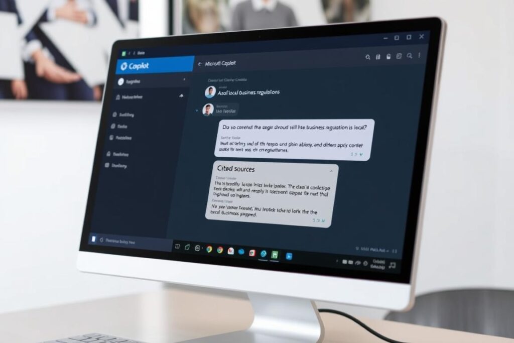 Microsoft Copilot interface showing AI assistance for Nigerian users