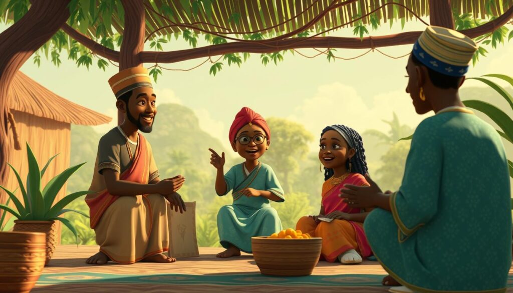 Nigerian cultural storytelling video created with Google Veo 3