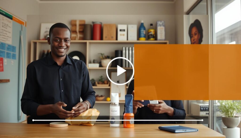 Nigerian small business marketing video created with Google Veo 3