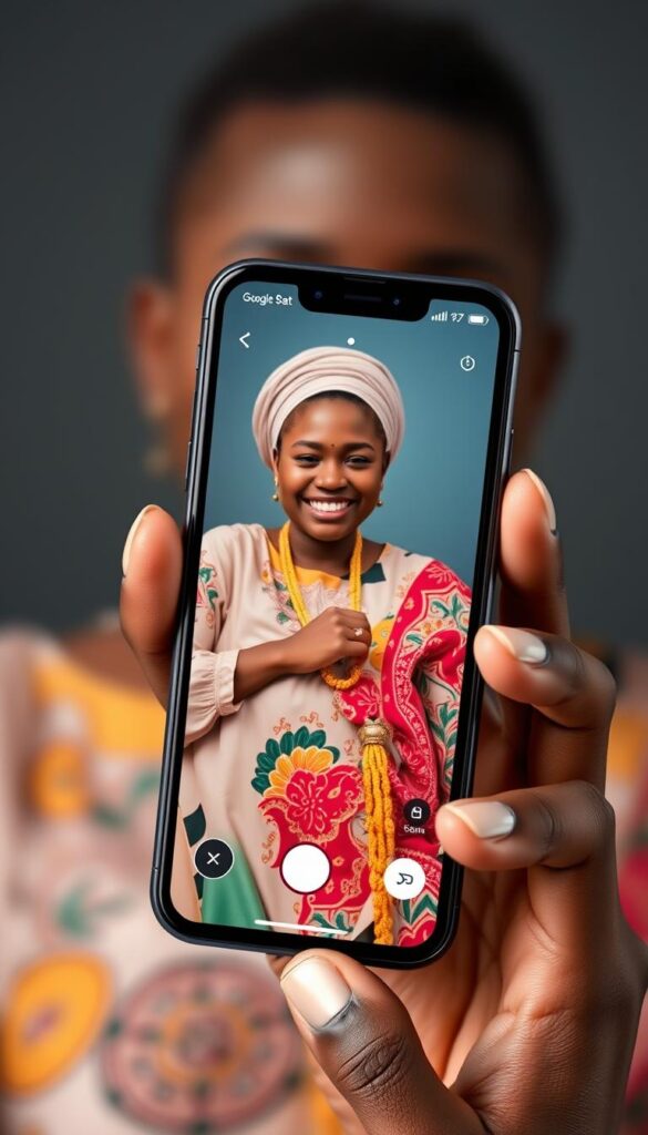 Vertical format social media content created with Google Veo 3