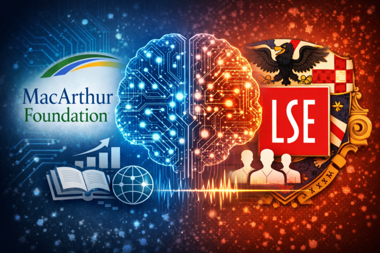 O.M.O MacArthur Foundation Backs LSE’s $2M Global AI and Social Sciences Forum