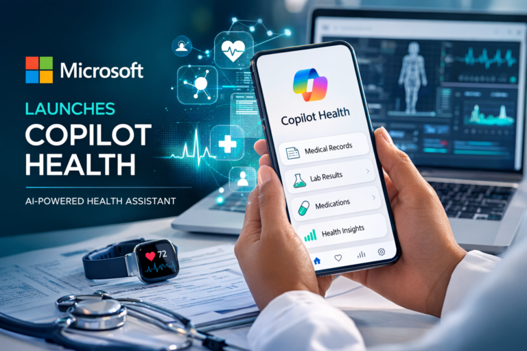 Microsoft unveils Copilot Health in latest push into AI‑powered healthcare