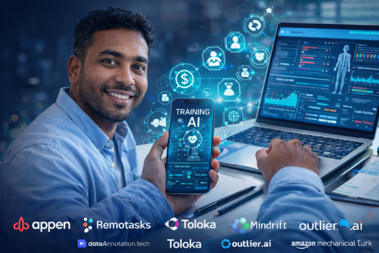 Top Websites That Pay People to Train AI Models